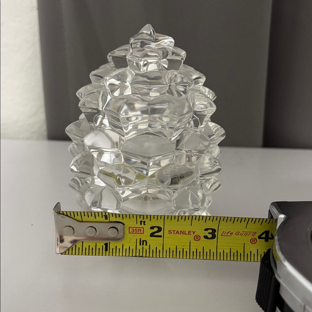 Tiffany & Co Crystal Pine Cone Trinket Box - Picture 6 of 6